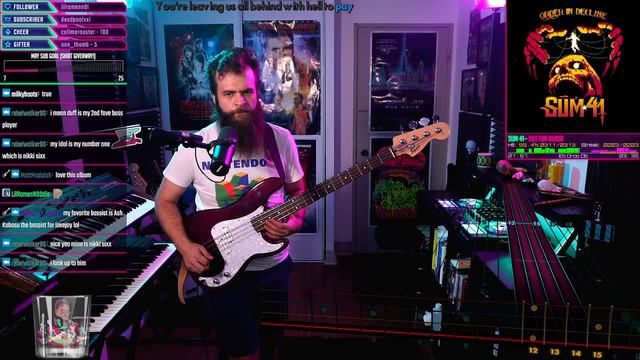Sum 41 - Out for Blood | BASS Tabs & Cover (Rocksmith) смотреть онлайн