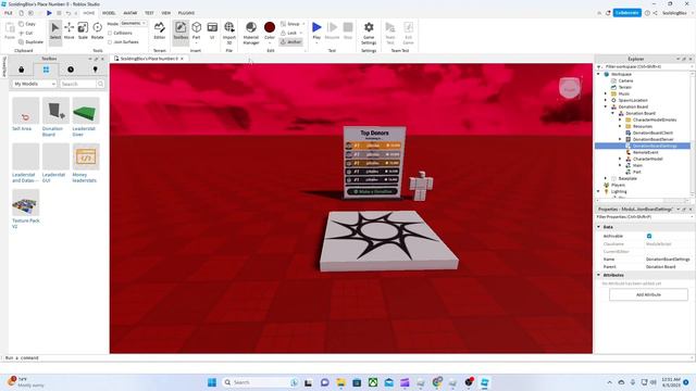 How To Add A Working Donation Board To Your Game | Roblox Studio смотреть онлайн