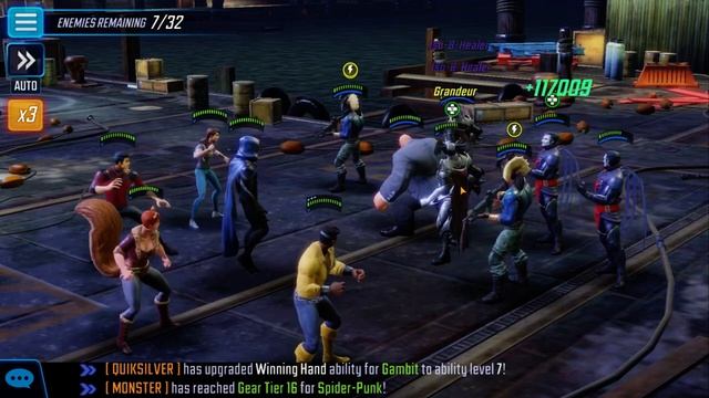 dark dimension v city node 2 multiple attacks & upgrading web warriors to lvl 87 marvel strike forc смотреть онлайн