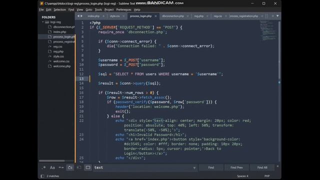 Create a Simple Login & Registration Website with Database Integration Using HTML-CSS-PHP and MySQL смотреть онлайн