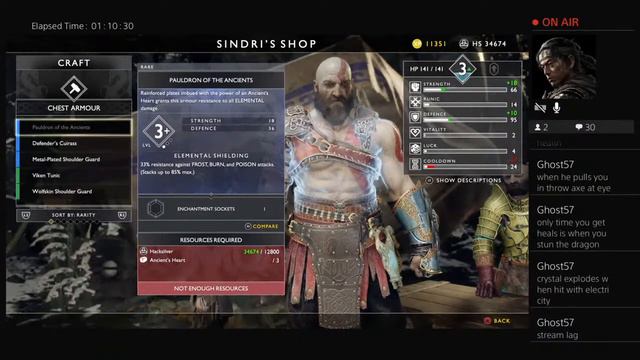 God of War pt 8, Out of the Mine on Normal Difficulty. смотреть онлайн