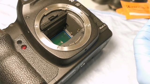 Как и чем я чищу матрицу. Средства, методика, способ. На примере 5D Mark II смотреть онлайн
