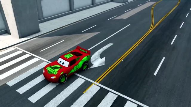 Lightning McQueen's Epic Escapes from Terrifying Monsters - BeamNG.Drive Compilation смотреть онлайн