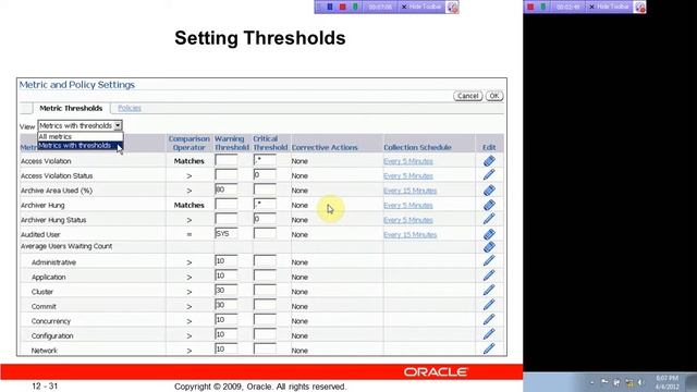 Database Maintenance in Oracle Part 2nd || Chapter 12 смотреть онлайн