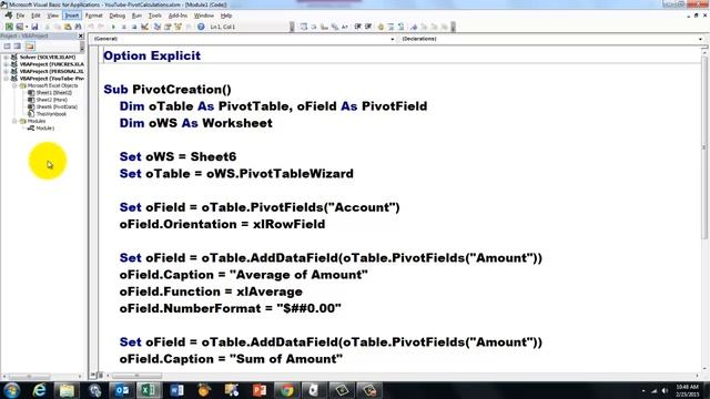 Pivot Table Calculations: Manually or with VBA смотреть онлайн