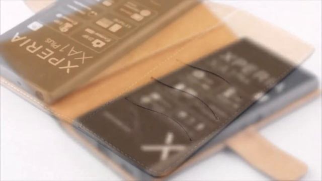 Sony Xperia XA1 Plus PU Leather Wallet Case with Suede Interior Colour: Black смотреть онлайн