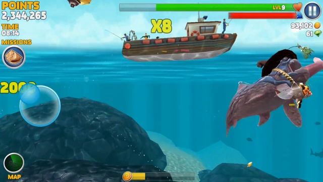 Hungry Shark Evolution: MAP - Location of all 15 Sunken Objects ✔ смотреть онлайн