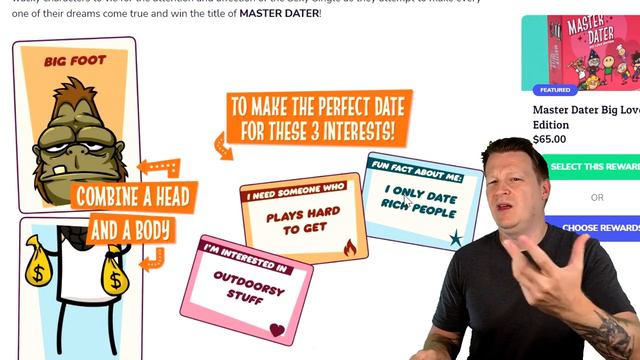 ~ Master Dater Board Game CYANIDE & HAPPINESS - Gamefound Initial Impressions ~ смотреть онлайн