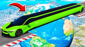 ПРОЕХАЛ ПЛАНЕТУ ЗЕМЛЯ НА САМОМ ДЛИННОМ ЛИМУЗИНЕ BMW I8  ГТА 5 МОДЫ МУРКА