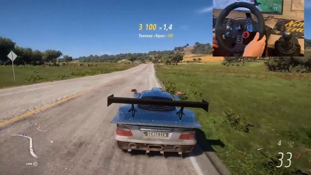 Легендарный MERCEDES в Forza Horizon 5! Logitech g29! смотреть онлайн