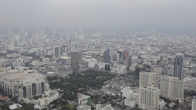 Бангкок, вид с башни Baiyoke Sky (1) смотреть онлайн