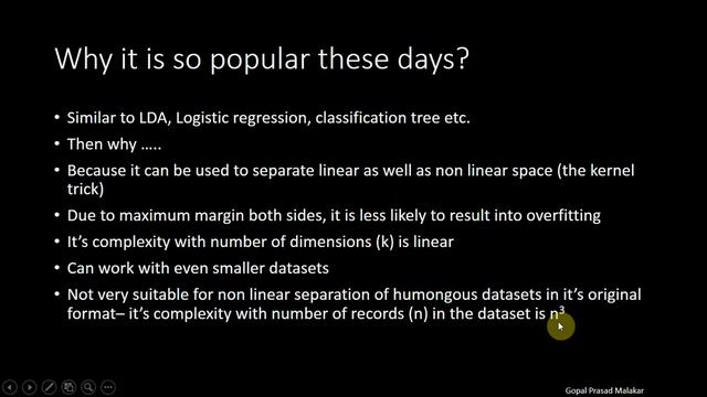 Introduction to Support Vector Machine (SVM) and Kernel Trick (How does SVM and Kernel work?) смотреть онлайн