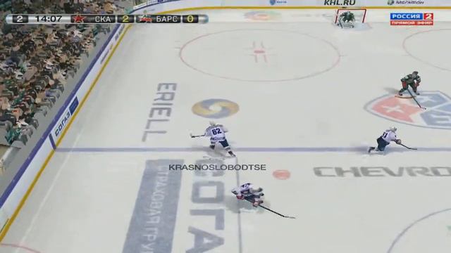 Прохождение КХЛ 13 за ХК АКБАРС игра 41