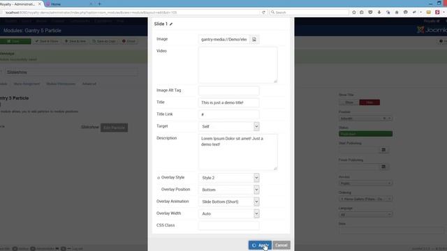 Gantry 5 - "Slideshow" Particle (Royalty) смотреть онлайн