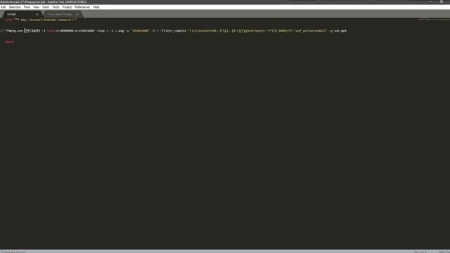 FFmpeg ч.1 Создание видео из картинки с прокруткой смотреть онлайн