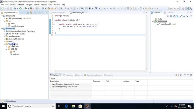 Add Tomcat 8 to Eclipse Photon, Create Dynamic Web Project смотреть онлайн