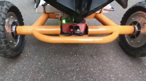 электрокарт из гироскутера своими руками