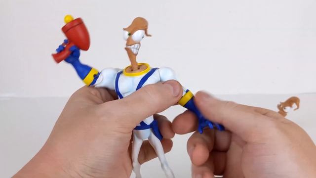 Обзор фигурки Червяка Джима/Earthworm Jim (Mezco)