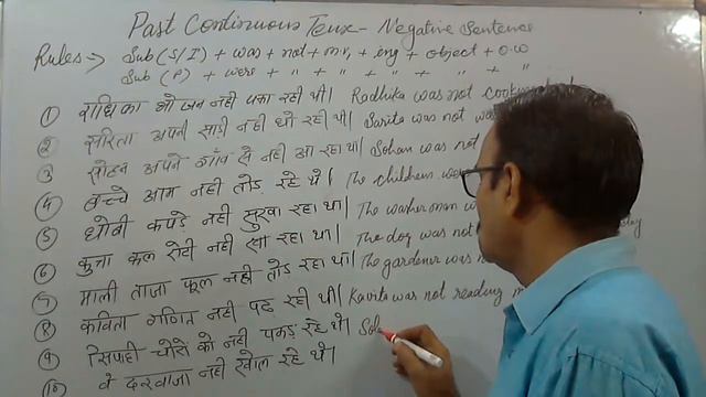 Day-7/Past Continuous Tense /Negative sentences rules/english with dharam @bhagwatienglishclasses смотреть онлайн
