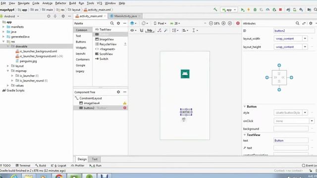 Tutorial 3 : ImageView to add images | Android App Development for Beginners смотреть онлайн