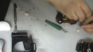 Разборка Nikon d5100, Чистка после залития.