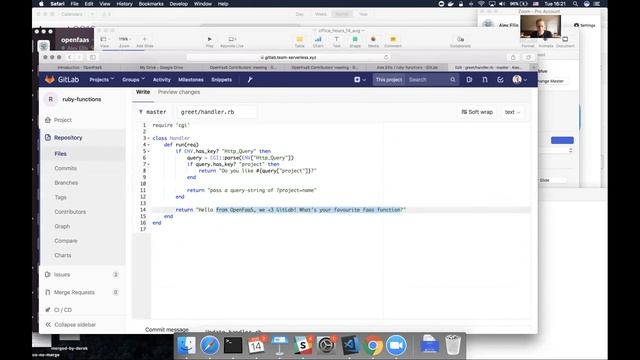 GitLab + OpenFaaS for Serverless CI/CD on Kubernetes смотреть онлайн
