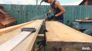 Простой способ кромление досок