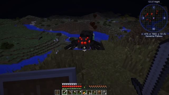 Майнкрафт LetsPlay 1: Выживание с модами 1.12.2 - Начало положено