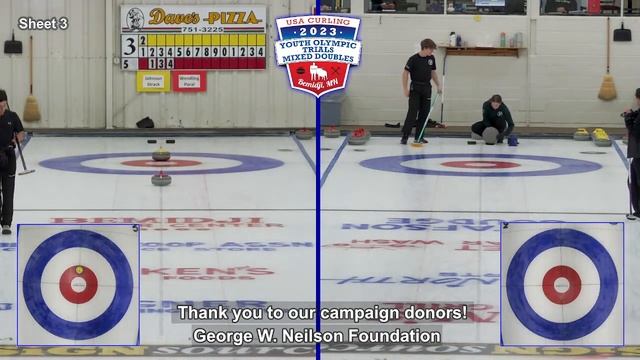 Wendling/Paral vs. Johnson/Strack* - Draw 9, Sheet 3 смотреть онлайн