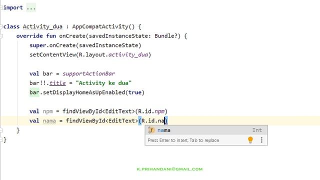 Membuat form view pada activity Pemrograman Android (Kotlin), disertai penjelasan. смотреть онлайн