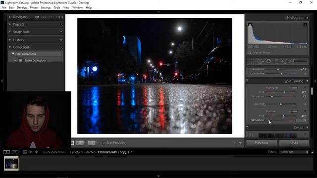 Как обрабатывать Фотографии НОЧНОГО Города в Лайтруме | Lightroom смотреть онлайн
