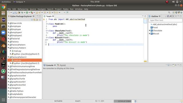 Live session on factory pattern in python смотреть онлайн