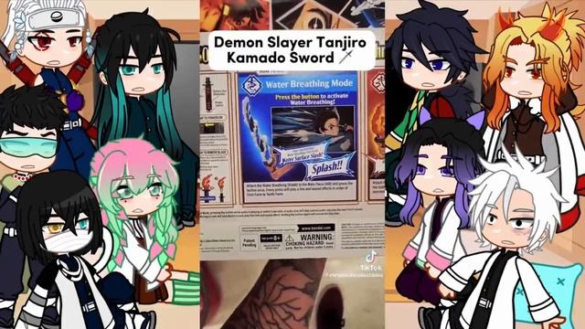 Hashiras And Uppermoons (+Muzan) React Tanjiro Kamado