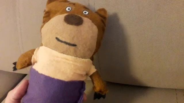 Медвежонок Михаил из фетра "Оранжевая корова" смотреть онлайн