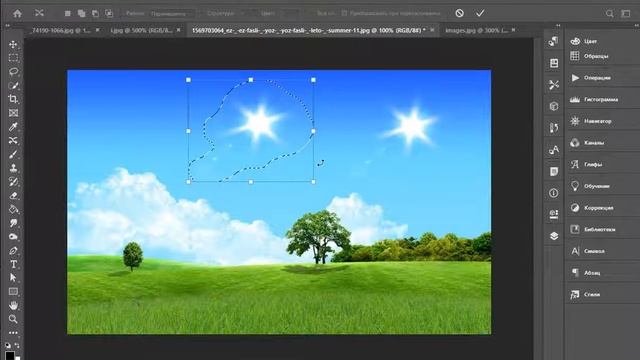 Photoshop 7-dars " Rasimga tushganda chaqnab qolgan ko'zni to'g'irlash " . смотреть онлайн