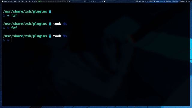 zsh: Showcasing my zsh setup (so far) смотреть онлайн