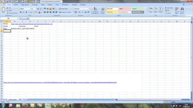 Excel VBA - Interactive API data deturn смотреть онлайн