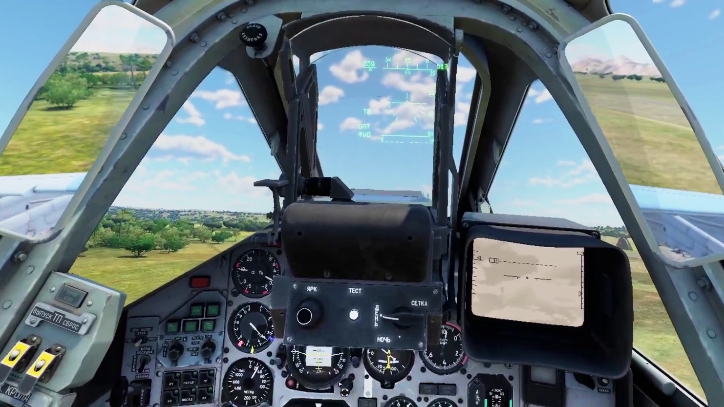 Вылет на Су-39 в VR шлеме в локации Вьетнам в War Thunder. смотреть онлайн