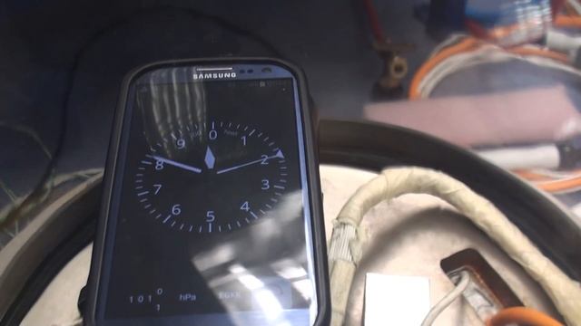 Samsung Galaxy s3 barometer test in a bell jar. смотреть онлайн