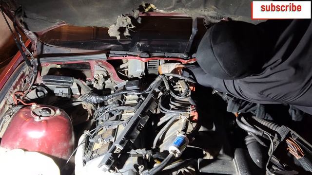 Замена моторчика печки BMW E36 320, М50 В20 TU смотреть онлайн