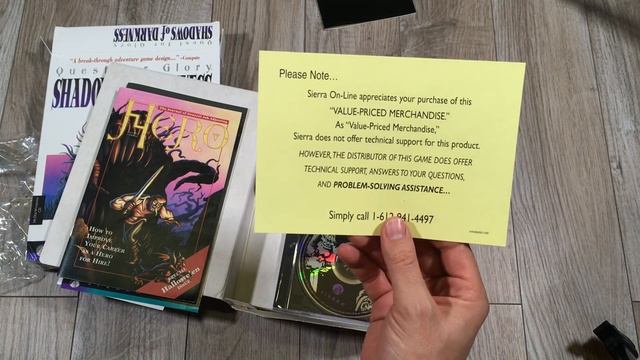 Quest for Glory IV: Shadows of Darkness NEW SEALED or resealed?! unboxing video смотреть онлайн