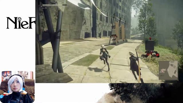 Zuvi plays Nier Automata #2 -Big butts- смотреть онлайн