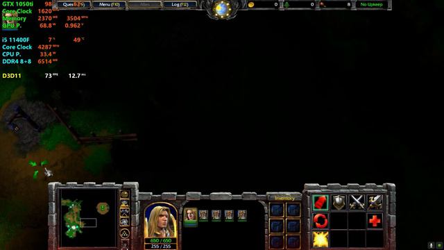 WarCraft III - Reforged - GTX 1050ti + i5 11400F смотреть онлайн