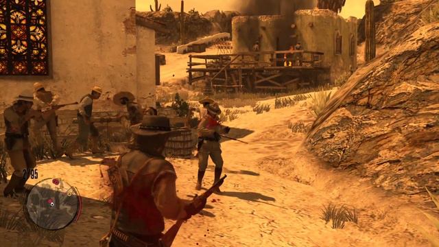 John marston saving people from allende army shooting squad #rdr1 смотреть онлайн