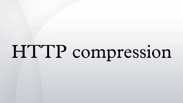 HTTP compression смотреть онлайн
