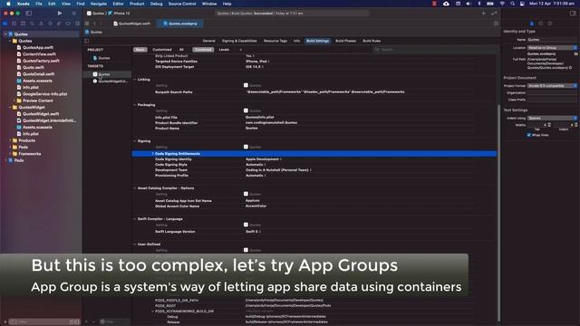 Create A Simple SwiftUI Widget смотреть онлайн