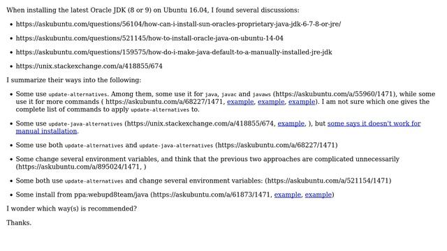 Unix & Linux: Ways to configure alternative installations of Oracle JDK on Ubuntu? смотреть онлайн