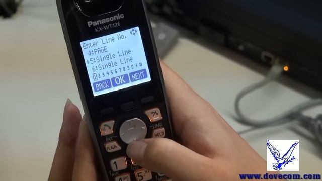 Panasonic Cordless How-To-Use KX-WT126/KX-WT125 смотреть онлайн