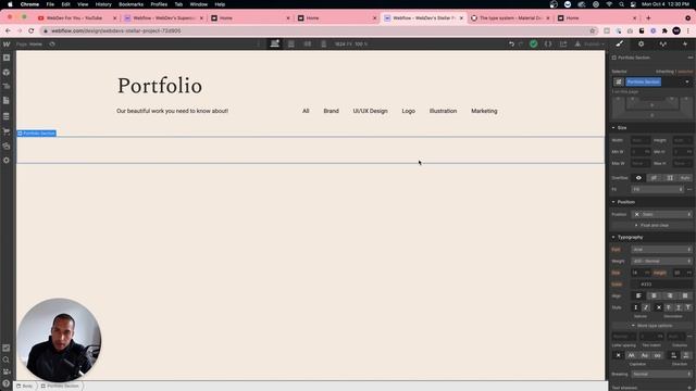 Building a portfolio home page with Grid in Webflow - Live Stream 10/04/2021 смотреть онлайн