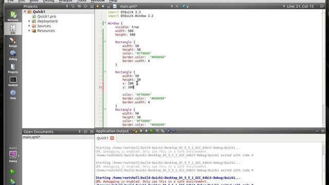 QML Qt 139 - QML Rectangle смотреть онлайн